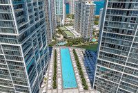 Great Apartment, Miami River and the Biscayne Bay View. Brickell, Miami