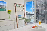 NEW! Ocean & River Views at Icon Brickell Residences, Prime Location in Miami