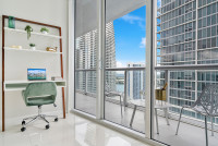 NEW! Ocean & River Views at Icon Brickell Residences, Prime Location in Miami