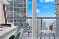 NEW! Ocean & River Views at Icon Brickell Residences, Prime Location in Miami