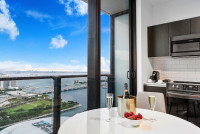 Serenity by the Bay | Luxe Miami Studio with Captivating Views | Downtown Oasis with Premium Amenities