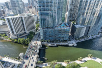 Great Apartment, Miami River and the Biscayne Bay View. Brickell, Miami