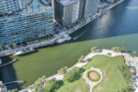 Great Apartment, Miami River and the Biscayne Bay View. Brickell, Miami