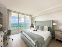 Great Bay View from Corner Apartment in Arya, Miami. FREE Parking, Gym, WI-FI