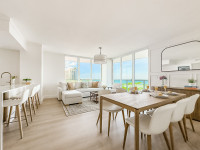 Great Bay View from Corner Apartment in Arya, Miami. FREE Parking, Gym, WI-FI