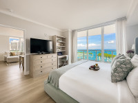 Great Bay View from Corner Apartment in Arya, Miami. FREE Parking, Gym, WI-FI
