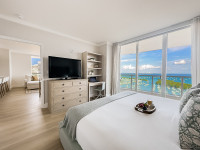 Great Bay View from Corner Apartment in Arya, Miami. FREE Parking, Gym, WI-FI
