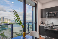 Luxe Miami Studio with Captivating Views | Downtown Oasis with Premium Amenities