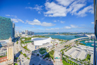 Luxe Miami Studio with Captivating Bay Views |Serenity by the Bay | Downtown Oasis with Premium Amenities