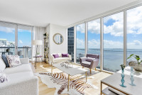 Overlooking the Ocean, 2/2 Property, Free Wi-Fi, SPA. Brickell, Miami