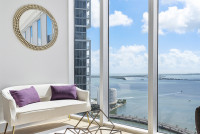 Overlooking the Ocean, 2/2 Property, Free Wi-Fi, SPA. Brickell, Miami