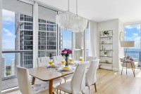 Overlooking the Ocean, 2/2 Property, Free Wi-Fi, SPA. Brickell, Miami