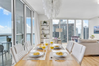 Overlooking the Ocean, 2/2 Property, Free Wi-Fi, SPA. Brickell, Miami