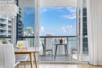 Overlooking the Ocean, 2/2 Property, Free Wi-Fi, SPA. Brickell, Miami