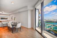 Luxe Miami Apartment, Great Views, 2 Baths, Downtown Oasis with Premium Amenities