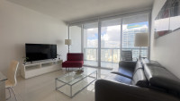 Miami River and the Biscayne Bay Views. Brickell, Miami
