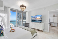 Ocean, River and Pool Views from Boutique Icon Brickell Apartment. FREE Amenities
