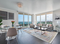 Best Bay View from Private Apartment in Arya, Miami. FREE Parking, Gym, WI-FI