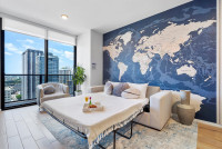 Luxe Miami Apartment, Great Views, Downtown Oasis with Premium Amenities