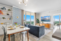 NEW Front Ocean View! Wrap-around Balcony. Free Pool, Park. Hotel Arya, Miami
