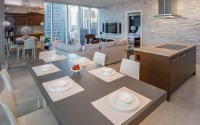 Front Ocean Views in Exquisite Corner Apartment. Brickell, Miami