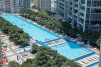 Key Biscayne and Miami River Views from Corner Apartment at Icon Residences. Brickell, Miami