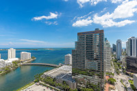 Unobstructed Bay Views from Corner Apartment at Icon Brickell Residences, Brickell, Miami