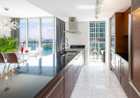 45 Floor, Great River & Sea View From Corner Condo Above Icon Residences, Brickell, Miami