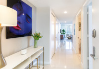 Corner Apartment with Great View of Key Biscayne & Miami River, Icon Brickell Residences