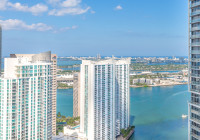 Corner Apartment with Great View of Key Biscayne & Miami River, Icon Brickell Residences