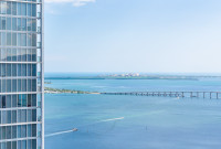 Corner Apartment with Great View of Key Biscayne & Miami River, Icon Brickell Residences