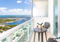 New Studio for 4, Balcony, Kitchenette, Free Pool & Parking. Arya, Miami