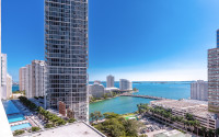 Front Bay View and City View. Newly refurbished Apartment at Icon Private Residences, Brickell, Miami