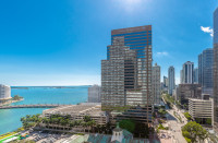 Front Bay View and City View. Newly refurbished Apartment at Icon Private Residences, Brickell, Miami