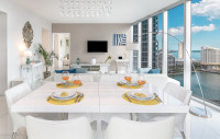 Front Bay View and City View. Newly refurbished Apartment at Icon Private Residences, Brickell, Miami