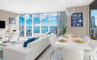 Front Bay View and City View. Newly refurbished Apartment at Icon Private Residences, Brickell, Miami