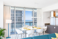 Breathtaking Views of Biscayne Bay and Miami River. Icon Brickell Residences.