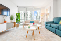 New Apartment in the Best area in Miami. Icon Brickell. Free SPA, Gym, Sauna, Wi-Fi, Smart TV