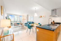 New Apartment in the Best area in Miami. Icon Brickell. Free SPA, Gym, Sauna, Wi-Fi, Smart TV