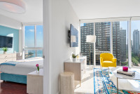 Frontal Ocean Views. Newly refurbished Apartment, Icon Residences, Brickell, Miami