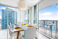 NEW!! High Floor, Miami River and Bay view. Icon Brickell Residences