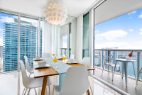 NEW!! High Floor, Miami River and Bay view. Icon Brickell Residences