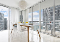 NEW!! High Floor, Miami River and Bay view. Icon Brickell Residences