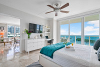 Remodeled Dec 2021, 2 BDRM Apart in Coconut Grove. Stunning Bay Views. FREE Parking, Gym, WI-FI