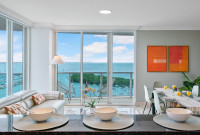 Remodeled Dec 2021, 2 BDRM Apart in Coconut Grove. Stunning Bay Views. FREE Parking, Gym, WI-FI