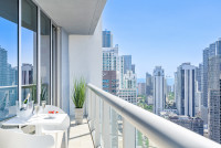 New Apartment. Brickell. River & City View. Free SPA, WI-FI, Pool, Gym