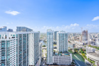 New Apartment. Brickell. River & City View. Free SPA, WI-FI, Pool, Gym