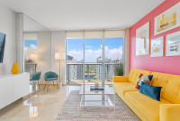 New Apartment. Brickell. River & City View. Free SPA, WI-FI, Pool, Gym