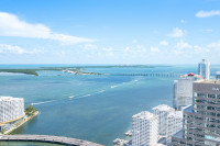 Unobstructed Front Bay View from the 48th Floor. Pool, Sauna, Gym. Icon Brickell
