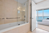 Unobstructed Front Bay View from the 48th Floor. Pool, Sauna, Gym. Icon Brickell